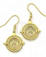 Harry Potter Drop Earrings Time Turner (gold plated)